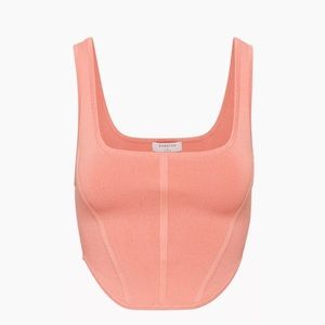Babaton Sculpt Knit Bustier Tank